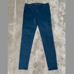 American Eagle Jegging (Teal, Size 8 Regular)
